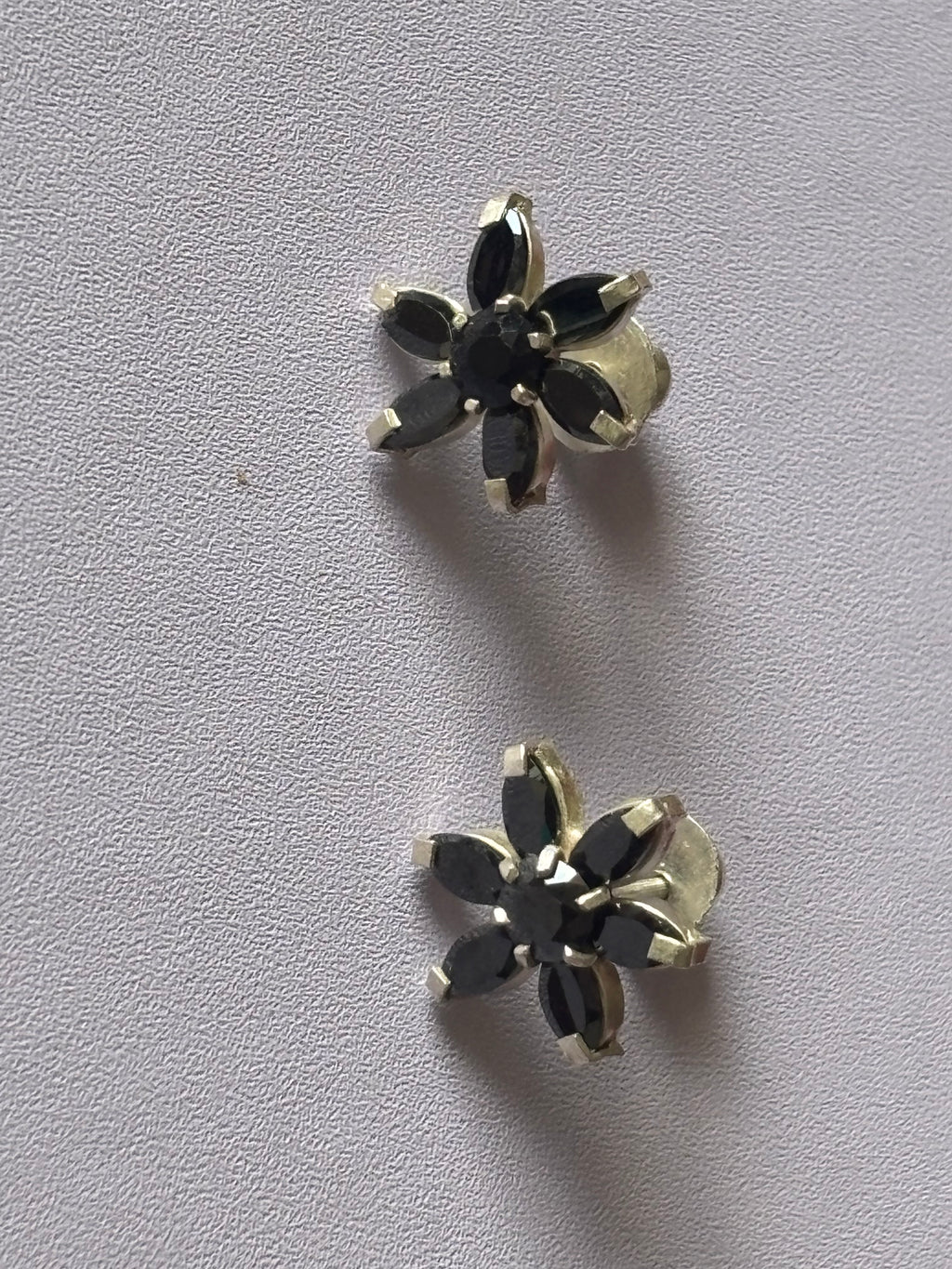 Natural Zircon Stud Earrings